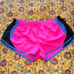 soffee shorts pink/purple/black